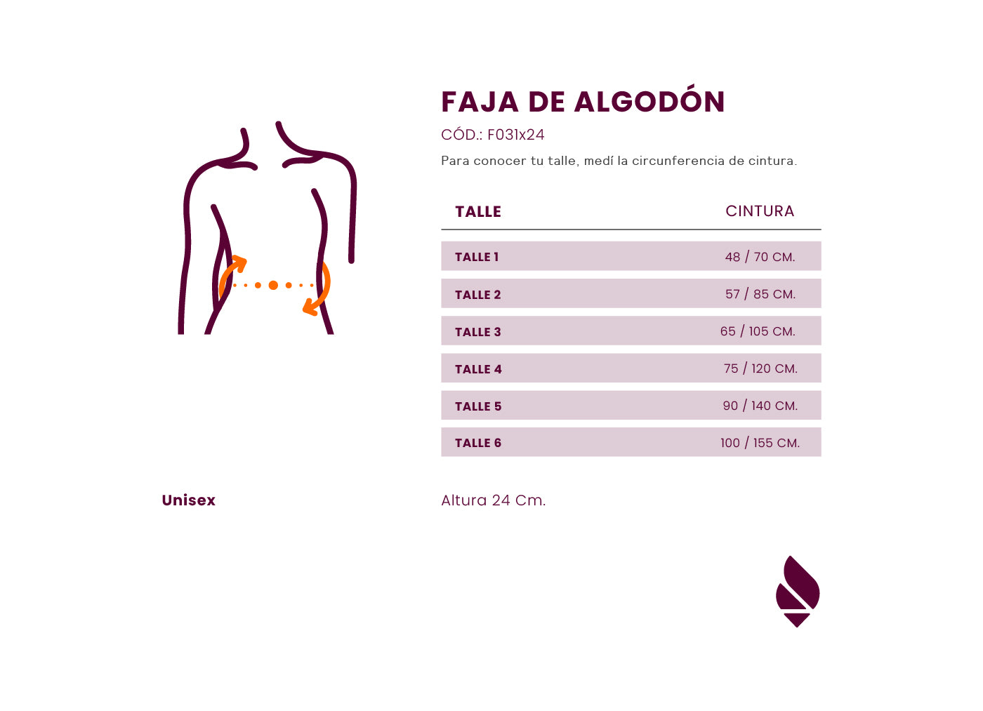 Descubre la Faja Bienestar de 24 cm regulable, diseñada para proporcionar soporte, comodidad y mejorar tu postura. Ideal para quienes buscan alivio y bienestar durante todo el día. Ajustable para un ajuste perfecto.