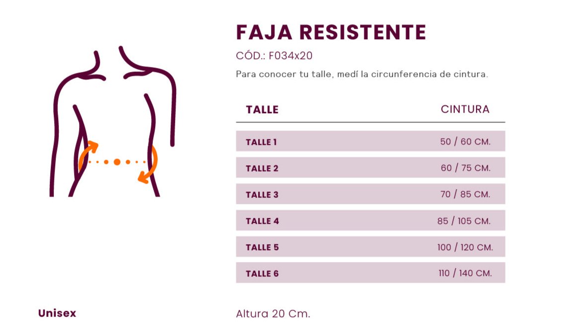 Descubre la faja elástica resistente, ideal para brindar soporte y compresión en diferentes actividades físicas. Con su diseño flexible y ajustable, proporciona comodidad y estabilidad, ayudando a prevenir lesiones y mejorar el rendimiento. 