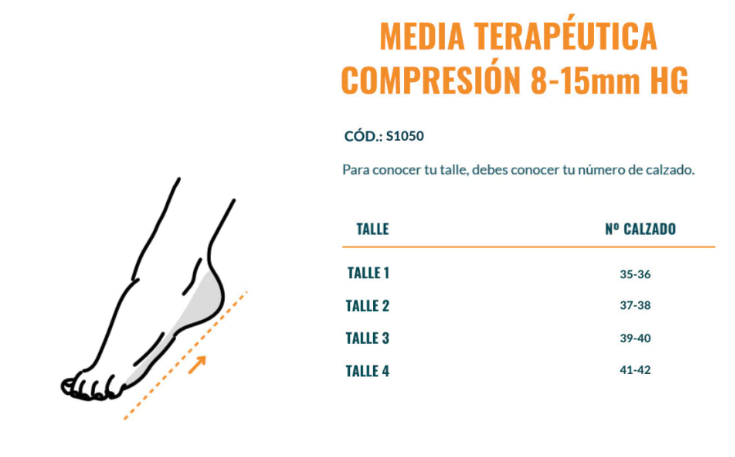 Descubre nuestras medias de compresión hasta la rodilla, con niveles de 20/30 mmHg y 8/15 mmHg, ideales para vestir y ofrecer un soporte cómodo. Perfectas para mejorar la circulación y aliviar la fatiga en piernas. Con punta cerrada, brindan la mejor sujeción y estilo para el día a día.